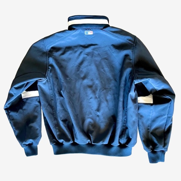 Yankees Therma Base Dugout Jacket Majestic MLB Fleece Lined Large - Picture 2 of 9
